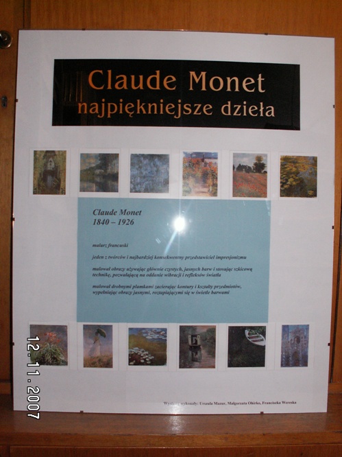 Claude Monet - najpikniejsze dziea - X 2007